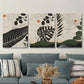 3pcs Abstract botanical print, nature green, Metal Print Ready to Hang Art