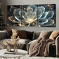 3pcs Blooming Fantasy Flower Design Wall Art Set Canvas Framed 40x60cm - High Quality Print 100% Australian Made Wall Canvas Ready to Hang