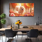 Lollipop And Dog Suitable Wall Art Canvas Office Home Room Framed 80x45cm