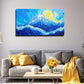 Magnificent Snow Mountains Wall Art Canvas Office Home Room Framed 120x60cm