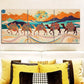 3pcs  Painting A caravan of camels Wall Art Set Canvas Framed 40x60cm - High Quality Print 100% Australian Made Wall Canvas Ready to Hang