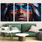 3pcs Legendary Native American Figure Metal Print Ready to Hang Art