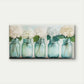 White Hydrangea Flowers Wall Art Canvas Office Home Room Framed 120x60cm