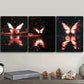3pcs Butterfly fault art (7)  Wall Art Set Canvas Framed 40x60cm - High Quality Print 100% Australian Made Wall Canvas Ready to Hang