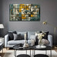 Modern Landscape Theme Wall Art Canvas Office Home Room Framed 80x45cm