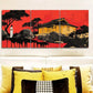 3pcs  Ancient buildings Art Painting Metal Print Ready to Hang Art