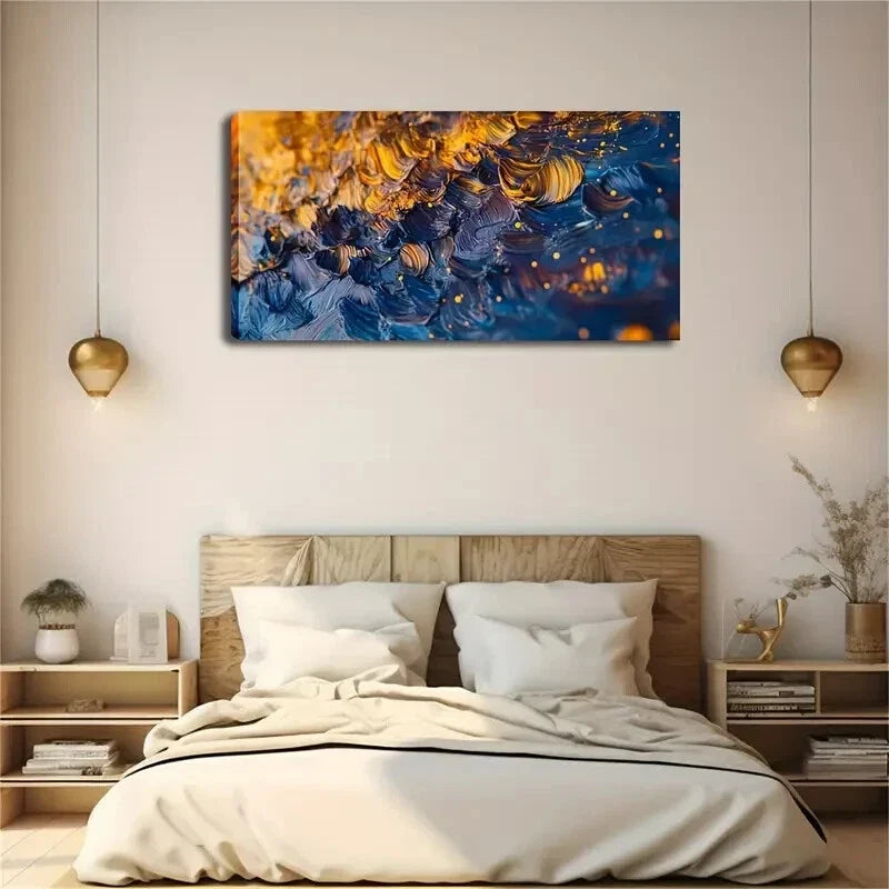 Mainly Presenting Thick Brush Wall Art Canvas Office Home Room Framed 120x60cm