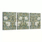 3pcs Abstract Nature Floral Art Canvas Framed 40x60cm - High Quality Print 100% Australian Made Wall Canvas Ready to Hang