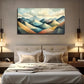 Mountain Scenery Decoration Wall Art Canvas Office Home Room Framed 80x45cm