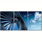 3pcs   Airplane Turbine & Sky Aviation Metal Print Ready to Hang Art