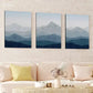 3pcs Abstract Nature Landscape Mountain Birds Wall Art Set Canvas Framed 40x60cm - High Quality Print 100% Australian Made Wall Canvas Ready to Hang