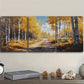 3pcs Birch forest in autumn Painting Wall Art Set Canvas Framed 40x60cm - High Quality Print 100% Australian Made Wall Canvas Ready to Hang