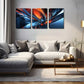 3pcs  abstract gorgeous pattern Wall Art Set Canvas Framed 40x60cm - High Quality Print 100% Australian Made Wall Canvas Ready to Hang