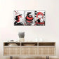 3pcs Fish Animals Dragon Cat Japanese Poster Metal Print Ready to Hang Art