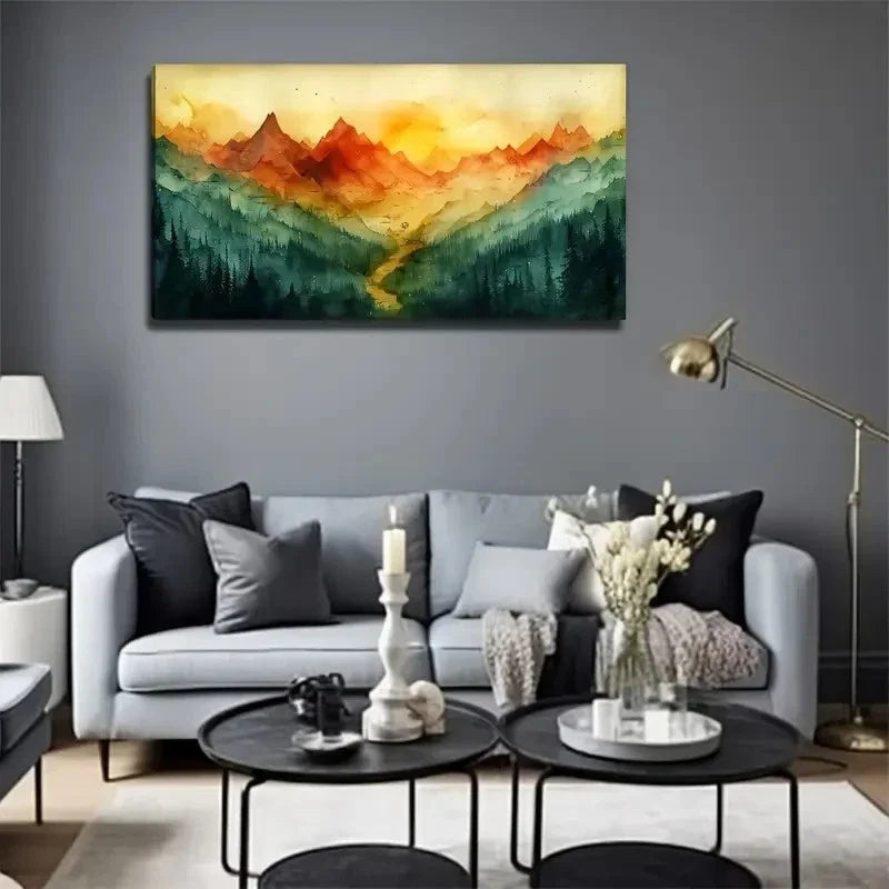 Modern Decorative Painting Wall Art Canvas Office Home Room Framed 120x60cm