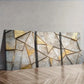 3pcs Modern Geometric Pattern Wall Art Set Canvas Framed 40x60cm - High Quality Print 100% Australian Made Wall Canvas Ready to Hang