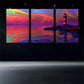 3pcs Seaside Lighthouse Canvas Framed 40x60cm - High Quality Print 100% Australian Made Wall Canvas Ready to Hang
