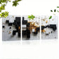 3pcs  Elegant & Modern Abstract Square Designs  Wall Art Set Canvas Framed 40x60cm - High Quality Print 100% Australian Made Wall Canvas Ready to Hang
