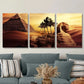 3pcs The Most Mysterious Monument on Earth Metal Print Ready to Hang Art