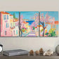 3pcsThe cherry blossoms open Wall Art Set Canvas Framed 40x60cm - High Quality Print 100% Australian Made Wall Canvas Ready to Hang