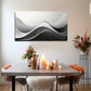 White Assembly Line Wall Art Canvas Office Home Room Framed 120x60cm
