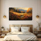 Wildflowers & Grasses Stream Wall Art Canvas Office Home Room Framed 120x60cm