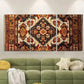 3pcs Kurdish Kilim Tapestry Kurdistan Motif Metal Print Ready to Hang Art