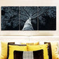 3pcs  The old poplar tree Wall Art Set Canvas Framed 40x60cm - High Quality Print 100% Australian Made Wall Canvas Ready to Hang