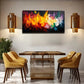 Simulates The Shape Of Flames Wall Art Canvas Office Home Room Framed 120x60cm