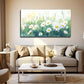 Fun White Mums Decoration Wall Art Canvas Office Home Room Framed 120x60cm