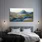 Abstract Landscape Bohemian Wall Art Canvas Office Home Room Framed 120x60cm