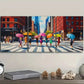 3pcs  The vibrant streets of New York City Wall Art Set Canvas Framed 40x60cm - High Quality Print 100% Australian Made Wall Canvas Ready to Hang