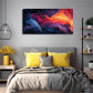 Fusion Fluids Colorful Décor Wall Art Canvas Office Home Room Framed 120x60cm