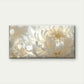 White Flowers Yellow Petal Wall Art Canvas Office Home Room Framed 120x60cm