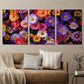 3pcs Colorful Daisy Flower Wall Art Set Canvas Framed 40x60cm - High Quality Print 100% Australian Made Wall Canvas Ready to Hang