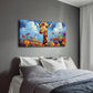 Adorable Giraffe Brown Spots Wall Art Canvas Office Home Room Framed 120x60cm