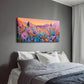 Modern Realistic Floral Lands Wall Art Canvas Office Home Room Framed 120x60cm