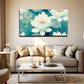 Rich Layers Of For Lotus Pond Wall Art Canvas Office Home Room Framed 80x45cm