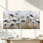 Floral Field Abstract Wall Art Canvas Office Home Room Framed 80x45cm