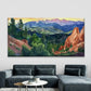 Aspen Trees & Colorado Peaks Wall Art Canvas Office Home Room Framed 120x60cm