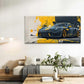 Abstract Sports Car Wall Art Canvas Office Home Room Framed 80x45cm