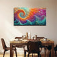 Complex Textures Modern Style Wall Art Canvas Office Home Room Framed 80x45cm