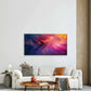 Abstract Background Design Wall Art Canvas Office Home Room Framed 120x60cm