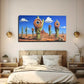 Desert Cactus Eyes Aesthetic Wall Art Canvas Office Home Room Framed 120x60cm
