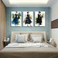 3pcs Classic & Contemporary Stylish Perfect Wall Art Set Canvas Framed 40x60cm - High Quality Print 100% Australian Made Wall Canvas Ready to Hang