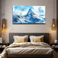 Snow Mountain Nature Wall Art Canvas Office Home Room Framed 120x60cm