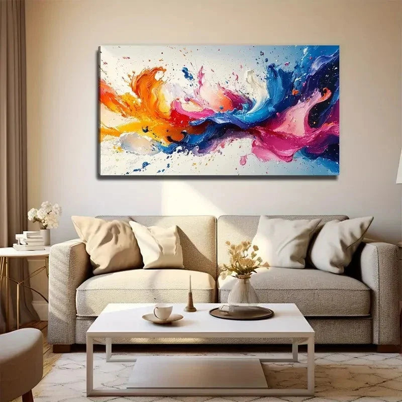 Colorful Decoration Wall Art Canvas Office Home Room Framed 120x60cm