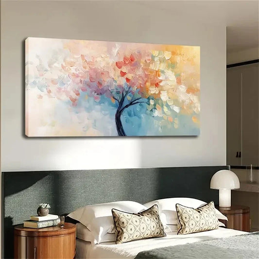 Modern Minimalist Watercolor Wall Art canvas office home room framed 120x60cm