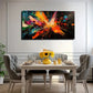 Vibrant Color Explosion Wall Art Canvas Office Home Room Framed 120x60cm