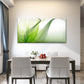 Green Background With Lines Wall Art Canvas Office Home Room Framed 120x60cm
